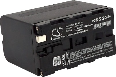 Cameron Sino Batteri til kamera for Sony DCR-TRV120E, GV-D300 (Video Walkman), CCD-TR3000E m.fl.