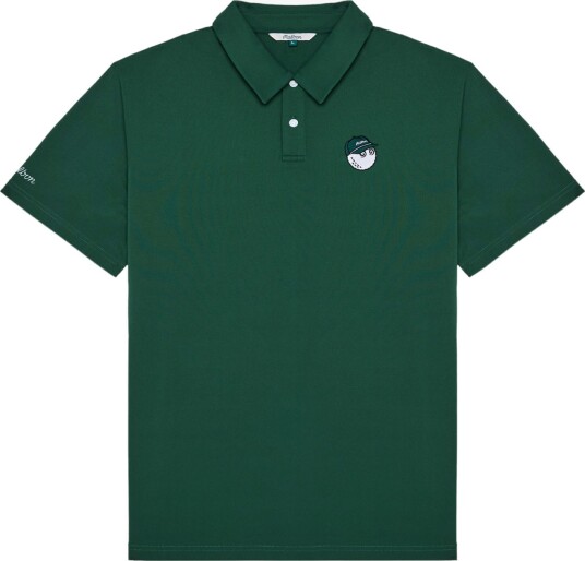 Malbon Fairway Baldwin Polo Grønn Golf pologenser herre Forest Medium
