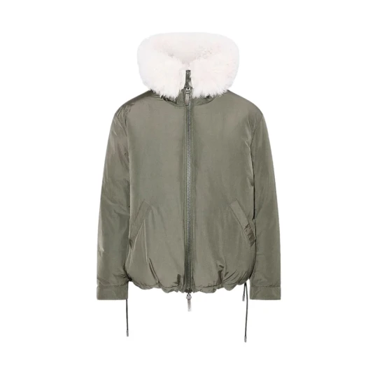 Yves Salomon Dame Jakker Grønn 2XL,