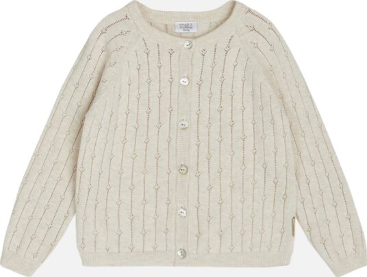 Hust And Claire Cleo Cardigan Whisper Melange (116 / 6 år)