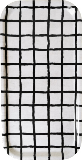 Fine Little Day Rutig brett 22x43 cm Black white Fine Little Day Rutig brett 22x43 cm Black white