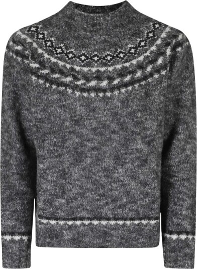 Seventy Dame Strikkevarer Grå M,