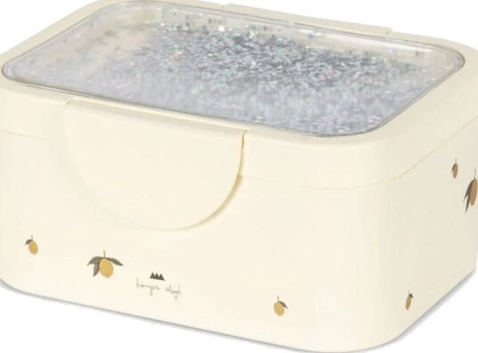 Konges Sløjd Matboks Glitter Lemon