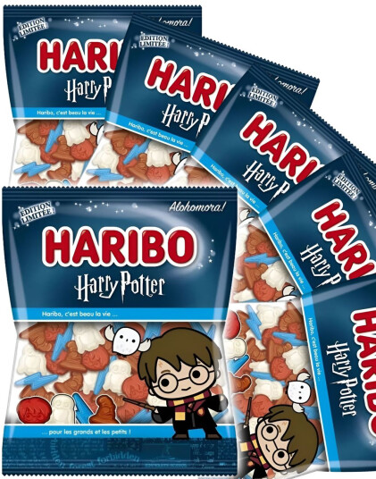 First Trading 10 stk Haribo Harry Potter Harry Limited Edition Hel Eske 16 kg