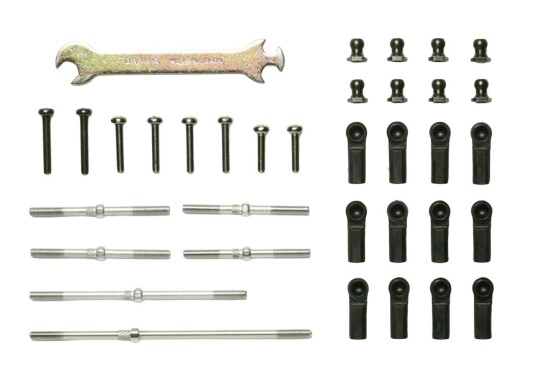 Tamiya DT 02 Turnbuckle sett RC Hop ups For Radiostyrt Bil