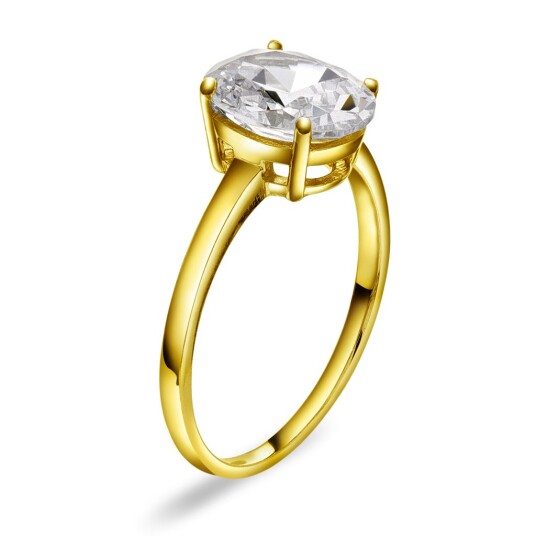 Pan Jewelry Lyra ring i sølv med zirkonia størrelse Ring i sølv med zirkonia 62