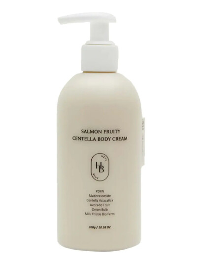 Heveblue Salmon Fruity Centella Body Cream - Cream - 300 ML