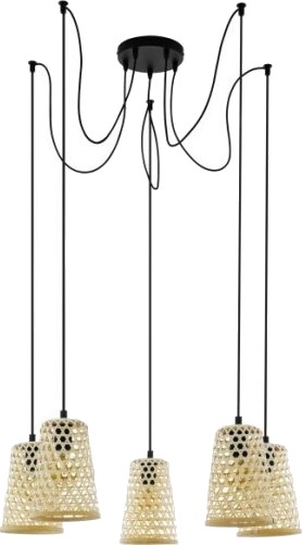 Eglo Claverdon Klynge 6Xe27 Bambus Eglo Claverdon Klynge 6Xe27 Bambus