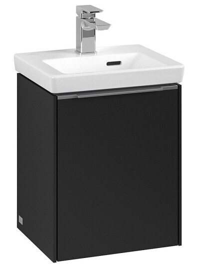 Villeroy & Boch  Subway 3.0 Servantskap m/1 dør 351x429x309 mm Vulkansort Matt