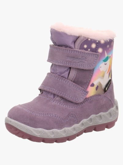 Superfit Icebird Vintersko Purple/Pink/Glitter 23