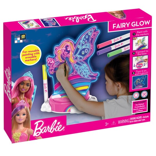 Barbie Night Lamp Decoration Fairy Paint N Lite