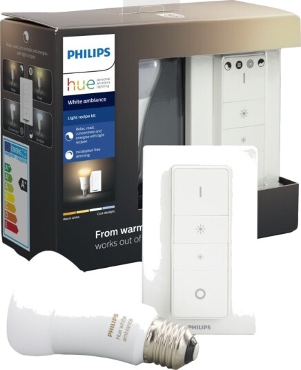 Philips Hue E27 BT White Ambiance Og Dimmer