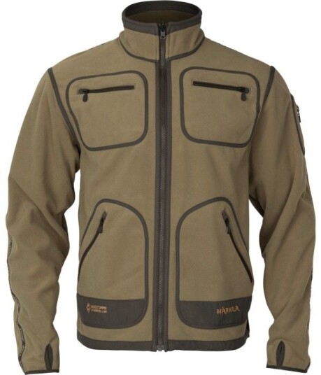 Härkila M"s Kamko Fleece Dark Antique Bronze/Willow Green Dark Antique Bronze/Willow Green 4XL