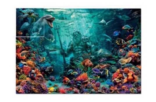 Educa Puslespil 1000 Brikker Coral Reef Poseidon Educa Puslespil 1000 Brikker Coral Reef Poseidon