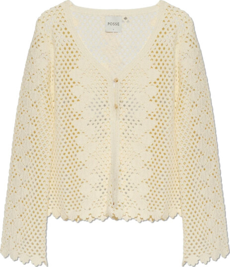 Posse Dame Strikkevarer Beige S, Posse Dame Strikkevarer Beige S,