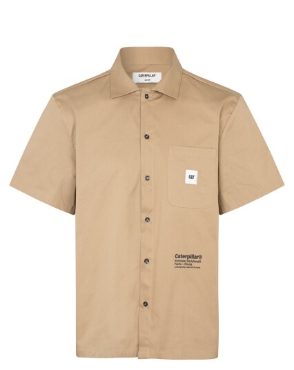 Caterpillar Basic Sleeves Shirt Sand Caterpillar Basic Sleeves Shirt Sand