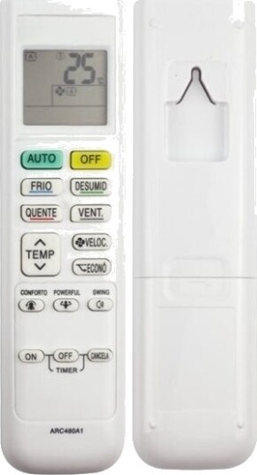 Fjernkontroll for DAIKIN klimaanlegg ARC480A1