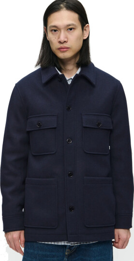 WOOD WOOD Wwivan Shirt Jacket 25190 - Navy - S WOOD WOOD Wwivan Shirt Jacket 25190 - Navy - S