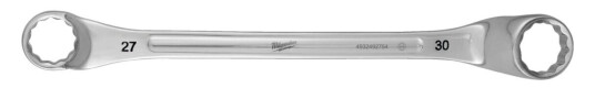 Milwaukee RINGNØKKEL DOBBEL 27X30MM Milwaukee RINGNØKKEL DOBBEL 27X30MM