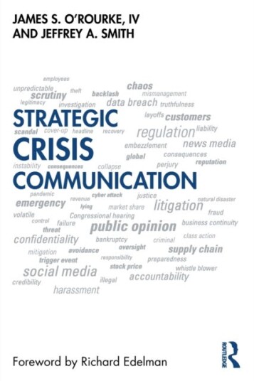Strategic Crisis Communication Av James (Florida State University Us) O'Rourke, Jeffrey Smith