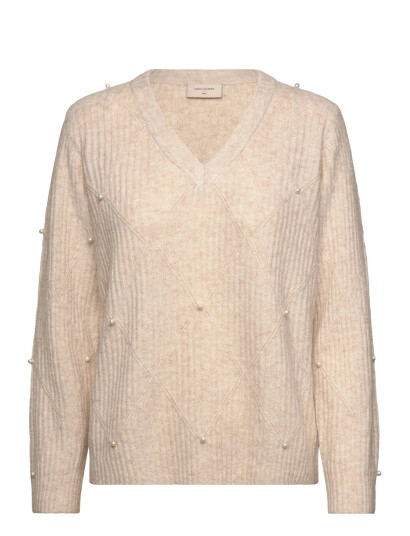 FREE/QUENT Fqpearly-Pullover - Cream - L FREE/QUENT Fqpearly-Pullover - Cream - L