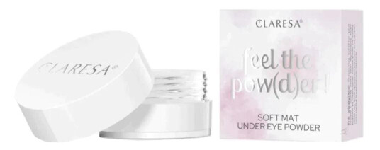 Claresa Under eye powder, Feel the Pow(D)er 01 White