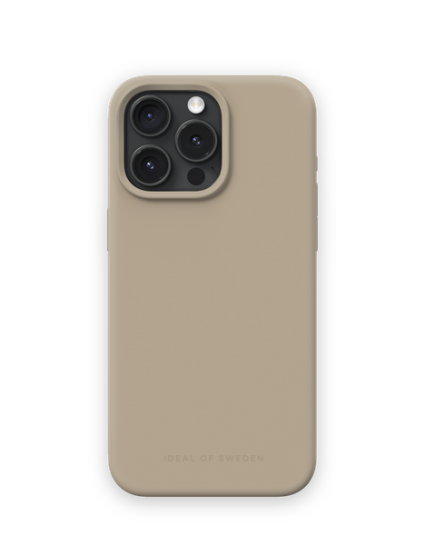 iDeal of Sweden MagSafe Silikon Deksel til iPhone 15 Pro Max - Beige