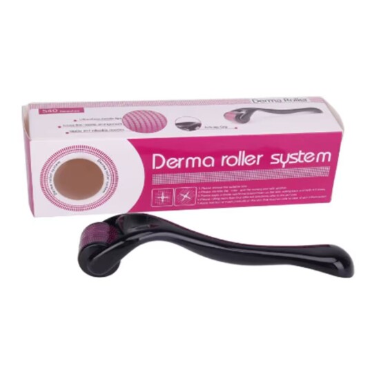 Derma roller 1,5 mm hudroller mikron nåler hud kviser arr sprekker