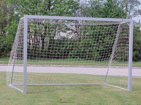 Håndballmål/Fotballmål Super 300x200 4mm knuteløst PP 4,5cm masker hvit Håndballmål/Fotballmål Super 300x200 4mm knuteløst PP 4,5cm masker hvit