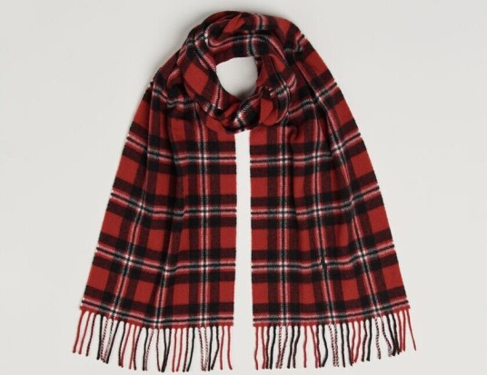 Polo Ralph Lauren Classic Wool Scarf Red/Black