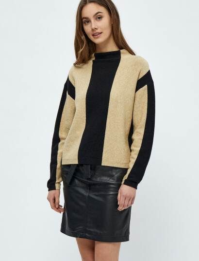 Minus Msmireya Knit Pullover Multi/patterned L Minus Msmireya Knit Pullover Multi/patterned L