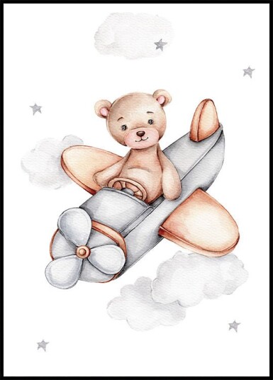 Teddy Bear Plakat Plakat / 100x150cm Teddy Bear Plakat Plakat / 100x150cm