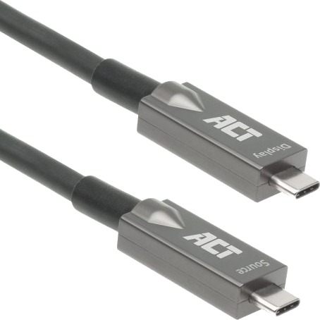 Act Usb-C 3.2 Gen2 Aktiv Optisk Kabel Aoc Tilkoblingskabel 7,5 M