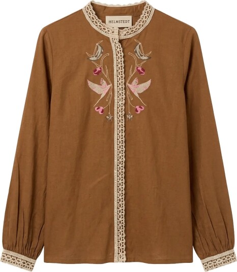 Helmstedt Linea Blouse Brown L Helmstedt Linea Blouse Brown L