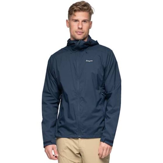 Bergans Rabot Windbreaker Jacket Men Navy Blue L