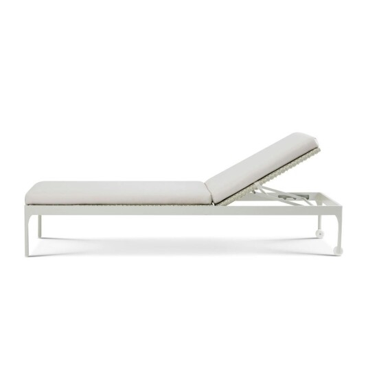 Ethimo Ethimo Infinity Solseng med Pute Warm White / Hvit