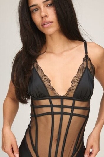 Hunkemöller Body Ellen Svart