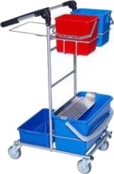 Rengøringsvogn Ergo Mini Drypsystem Med 2 Stk 6 Ltr Spande Med Alu Dryprist,Stk Rengøringsvogn Ergo Mini Drypsystem Med 2 Stk 6 Ltr Spande Med Alu Dryprist,Stk