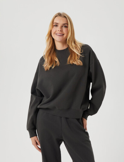 Björn Borg Studio Oversized Crew   Black   XS