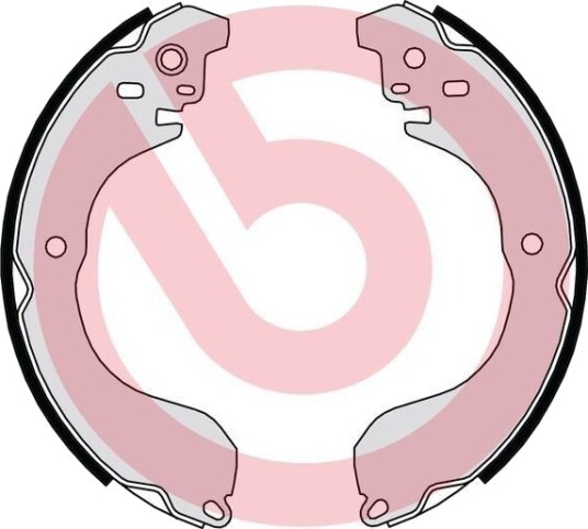 Bremsesko sett BREMBO S 37 511