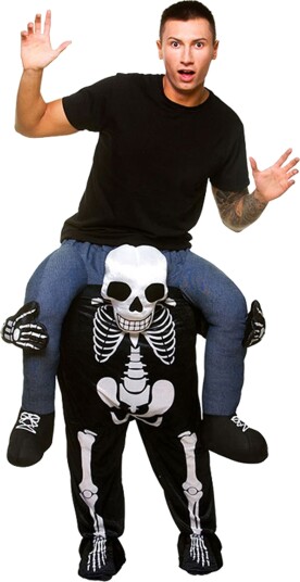 Wicked Costumes Carry Me Skjelett Kostyme One size MA-8715 Wicked Costumes Carry Me Skjelett Kostyme One size MA-8715