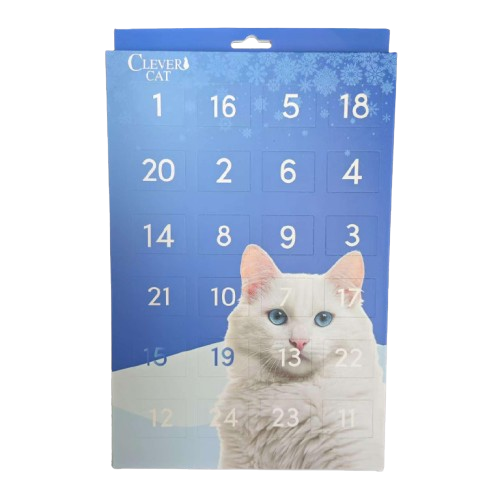 Julekalender 24 stk.   Katt   Kattesnacks   Clever Cat