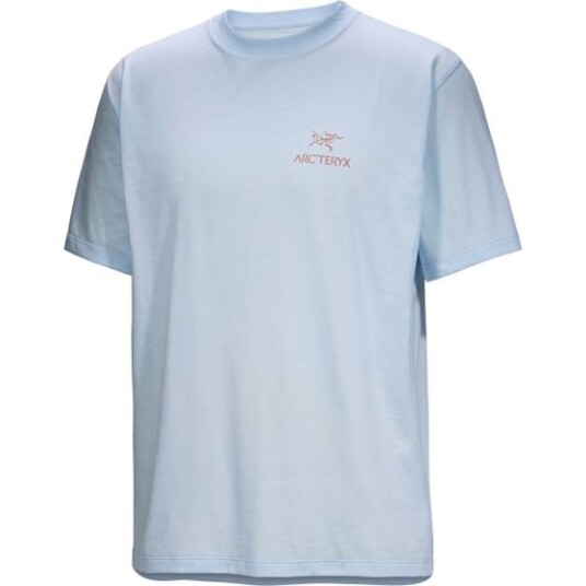 Arc"teryx Kragg SL Cotton Bird Word SS Herre Alpine Blue/Stone Red M