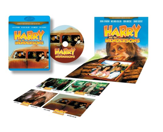 Harry And The Hendersons Bigfoot Og Familien Henderson 1987 Limited Edition BluRay Harry And The Hendersons Bigfoot Og Familien Henderson 1987 Limited Edition BluRay