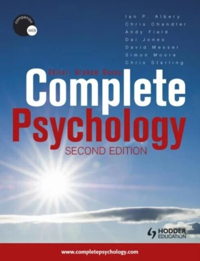 Complete Psychology Av Graham (University Of Sussex United Kingdom University Of Sussex Uk University Of Susssex Brighton Uk) Davey, Christopher (Geor