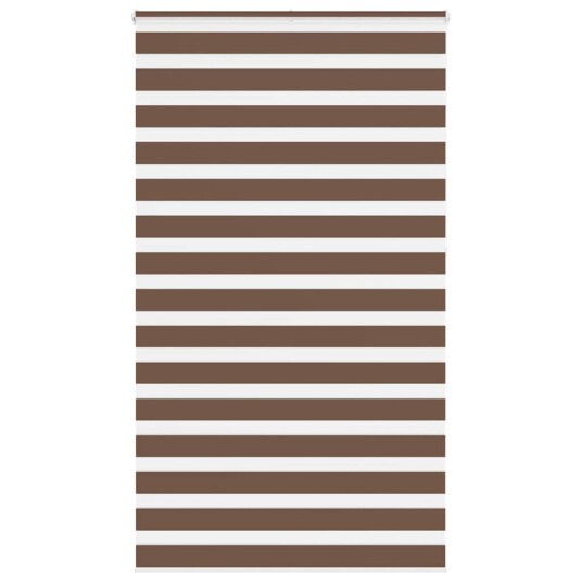 Sebragardin brun 135x230 cm stoff bredde 130,9 polyester