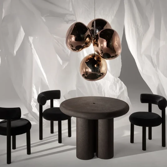 Tom Dixon Melt Chandelier Small Copper LED Tom Dixon Melt Chandelier Small Copper LED
