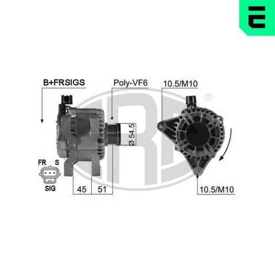 Dynamo ERA 210432A