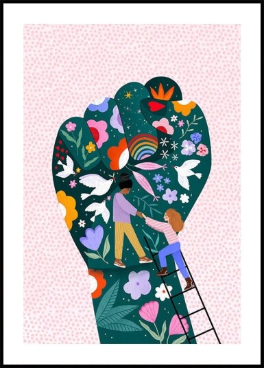 Solidarity Plakat / 21x30cm