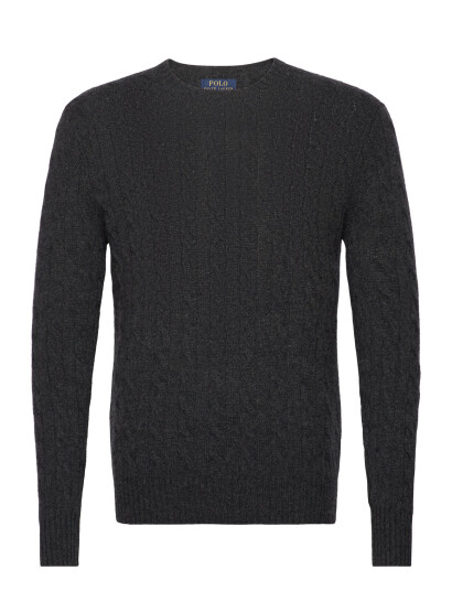 Ralph Lauren Polo Cable Knit Wool Cashmere Sweater Grey S Ralph Lauren Polo Cable Knit Wool Cashmere Sweater Grey S